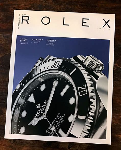 maga del rolex|rolex magazine history.